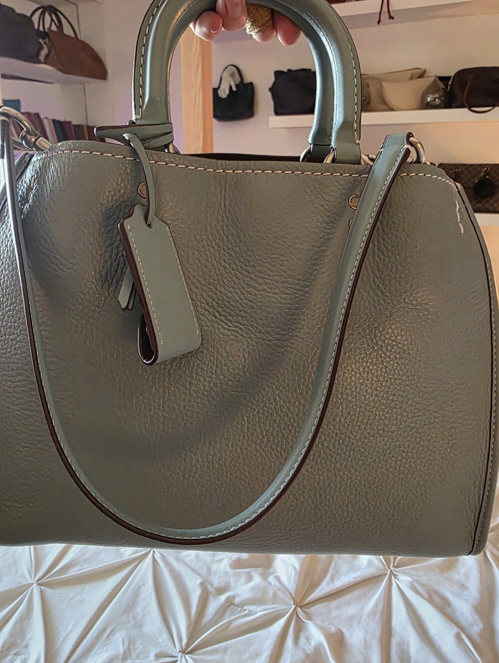 Coach Rogue In Steel Blue